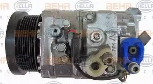 HELLA 8FK 351 105-141 - Компрессор кондиционера mashina-shop.ru