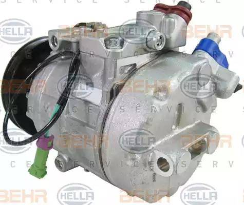 HELLA 8FK 351 108-071 - Компрессор кондиционера mashina-shop.ru