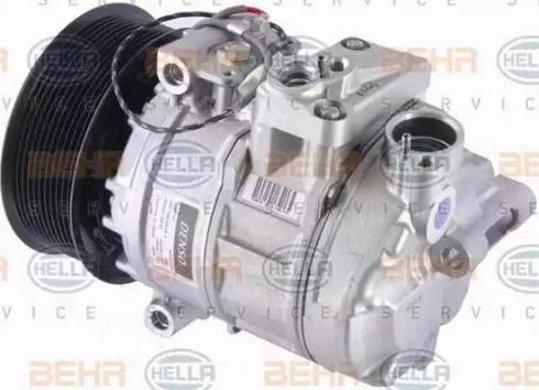 HELLA 8FK 351 176-031 - Компрессор кондиционера mashina-shop.ru