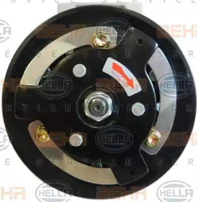 HELLA 8FK 351 322-741 - Компрессор кондиционера mashina-shop.ru