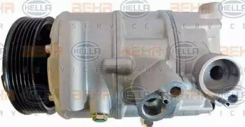 HELLA 8FK 351 322-741 - Компрессор кондиционера mashina-shop.ru