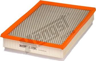 Hengst Filter E378L - Воздушный фильтр, двигатель mashina-shop.ru