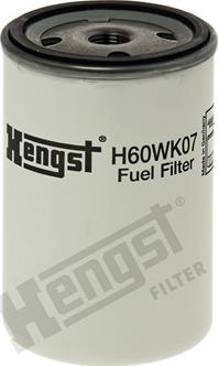 Hengst Filter H60WK07 - Топливный фильтр mashina-shop.ru