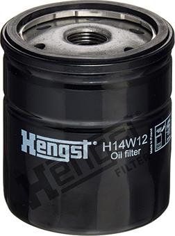 Hengst Filter H14W12 - Масляный фильтр mashina-shop.ru