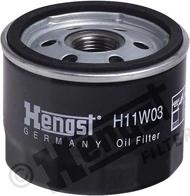 Hengst Filter H11W03 - Масляный фильтр mashina-shop.ru