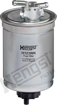 Hengst Filter H123WK - Топливный фильтр mashina-shop.ru