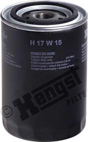 Hengst Filter H17W15 - Масляный фильтр mashina-shop.ru