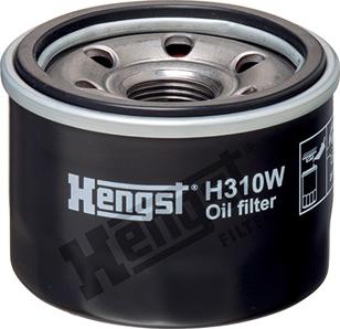 Hengst Filter H310W - Масляный фильтр mashina-shop.ru