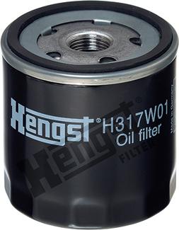 Hengst Filter H317W01 - Масляный фильтр mashina-shop.ru