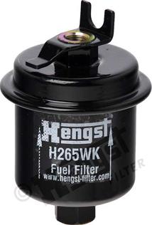 Hengst Filter H265WK - Топливный фильтр mashina-shop.ru