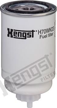 Hengst Filter H70WK03 - Топливный фильтр mashina-shop.ru