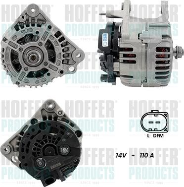 Hoffer H55101368G - Генератор mashina-shop.ru