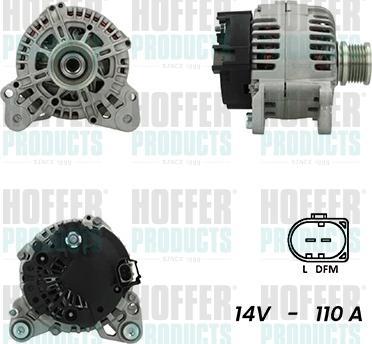 Hoffer H55101381G - Генератор mashina-shop.ru