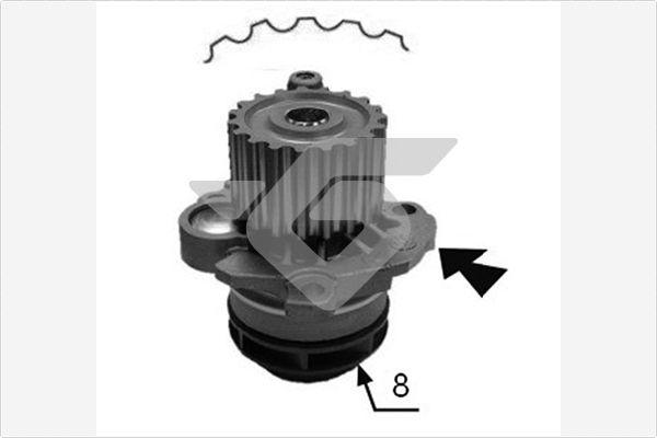 Hutchinson WP0079V - Водяной насос mashina-shop.ru