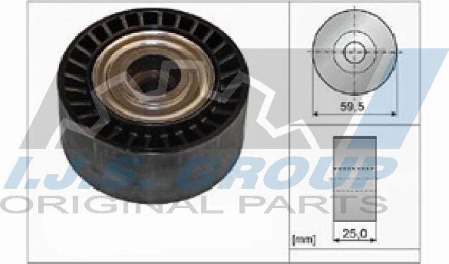 IJS 93-1106 - Ролик, поликлиновый ремень mashina-shop.ru