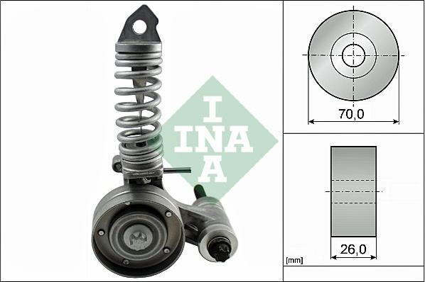 INA 533 0085 30 - Натяжитель, поликлиновый ремень mashina-shop.ru