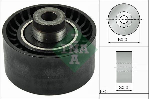 INA 532 0345 10 - Направляющий ролик, зубчатый ремень ГРМ mashina-shop.ru