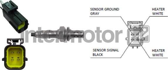 INTERMOTOR 64630 - Лямбда-зонд, датчик кислорода mashina-shop.ru