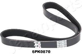 Japanparts DV-6PK0870 - Поликлиновой ремень mashina-shop.ru