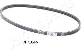 Japanparts DV-3PK0665 - Поликлиновой ремень mashina-shop.ru