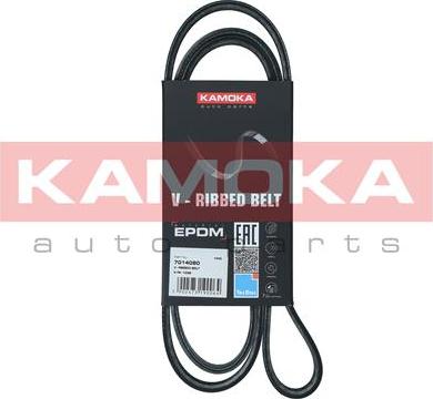 Kamoka 7014080 - Поликлиновой ремень mashina-shop.ru