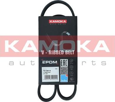 Kamoka 7015014 - Поликлиновой ремень mashina-shop.ru