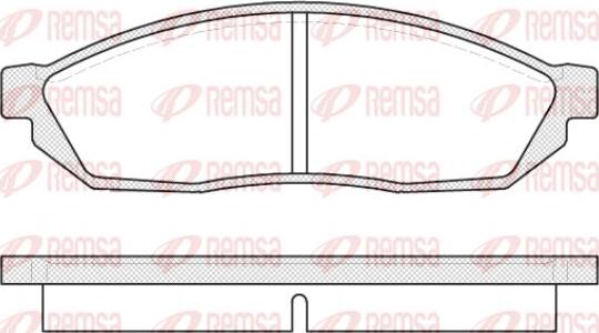 Kawe 0111 00 - Тормозные колодки, дисковые, комплект mashina-shop.ru