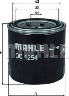 KNECHT OC 1254 - Масляный фильтр mashina-shop.ru