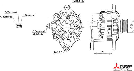 KUTNAK AUTOMOTIVE 722447/M - Генератор mashina-shop.ru