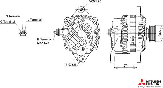 KUTNAK AUTOMOTIVE 722451/M - Генератор mashina-shop.ru