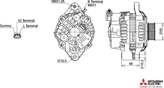 KUTNAK AUTOMOTIVE 722425/M - Генератор mashina-shop.ru