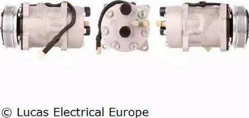 Lucas Electrical ACP127 - Компрессор кондиционера mashina-shop.ru