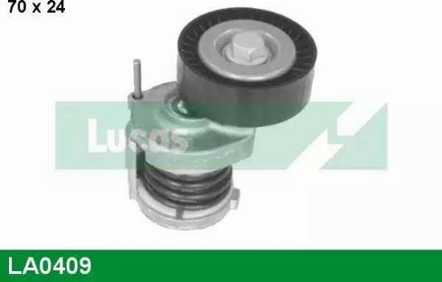 Lucas Engine Drive LA0409 - Натяжитель, поликлиновый ремень mashina-shop.ru