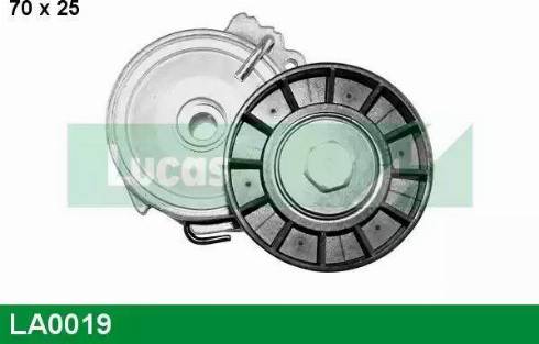 Lucas Engine Drive LA0019 - Натяжитель, поликлиновый ремень mashina-shop.ru