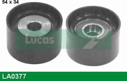 Lucas Engine Drive LA0377 - Ролик, поликлиновый ремень mashina-shop.ru