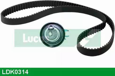 Lucas Engine Drive LDK0314 - Комплект зубчатого ремня ГРМ mashina-shop.ru