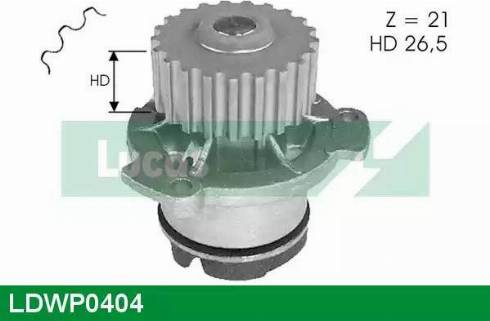 Lucas Engine Drive LDWP0404 - Водяной насос mashina-shop.ru