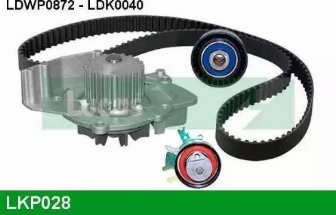 Lucas Engine Drive LKP028 - Водяной насос + комплект зубчатого ремня ГРМ mashina-shop.ru