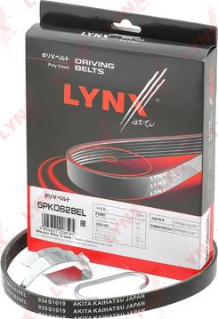 LYNXauto 5PK0628EL - Поликлиновой ремень mashina-shop.ru