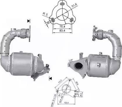 Magnaflow 65606D - Катализатор mashina-shop.ru