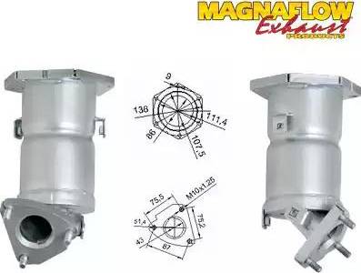 Magnaflow 75604 - Катализатор mashina-shop.ru