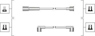 Magneti Marelli 941319170106 - Комплект проводов зажигания mashina-shop.ru