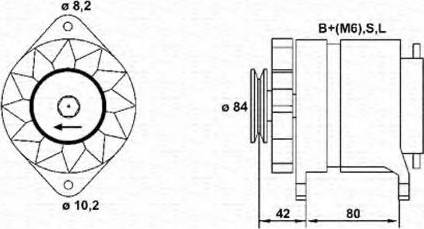 Magneti Marelli 943311380010 - Генератор mashina-shop.ru