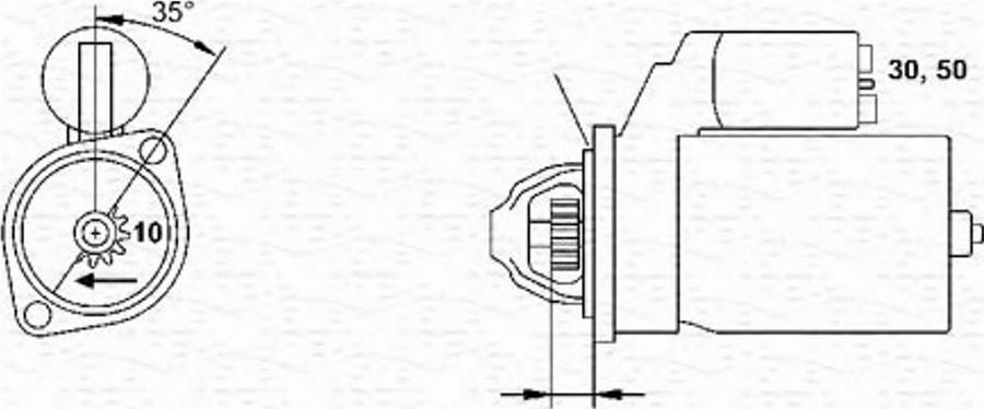 Magneti Marelli 943241099010 - Стартер mashina-shop.ru