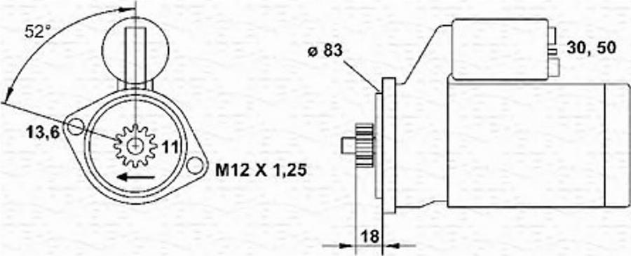 Magneti Marelli 943241054010 - Стартер mashina-shop.ru