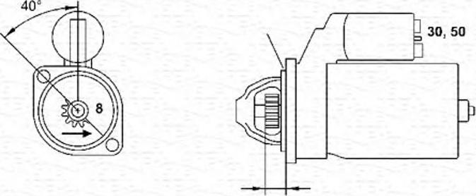 Magneti Marelli 943241143010 - Стартер mashina-shop.ru