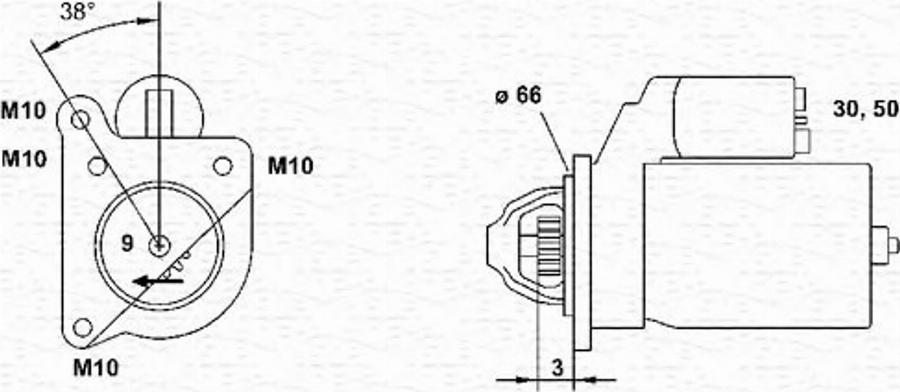 Magneti Marelli 943251454010 - Стартер mashina-shop.ru