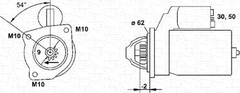 Magneti Marelli 943251466010 - Стартер mashina-shop.ru