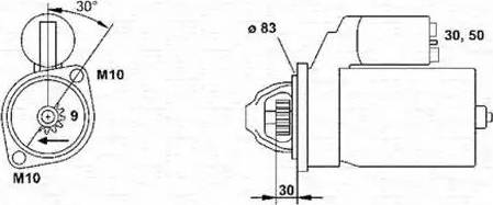 Magneti Marelli 943251694010 - Стартер mashina-shop.ru