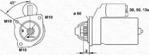 Magneti Marelli 943251109010 - Стартер mashina-shop.ru